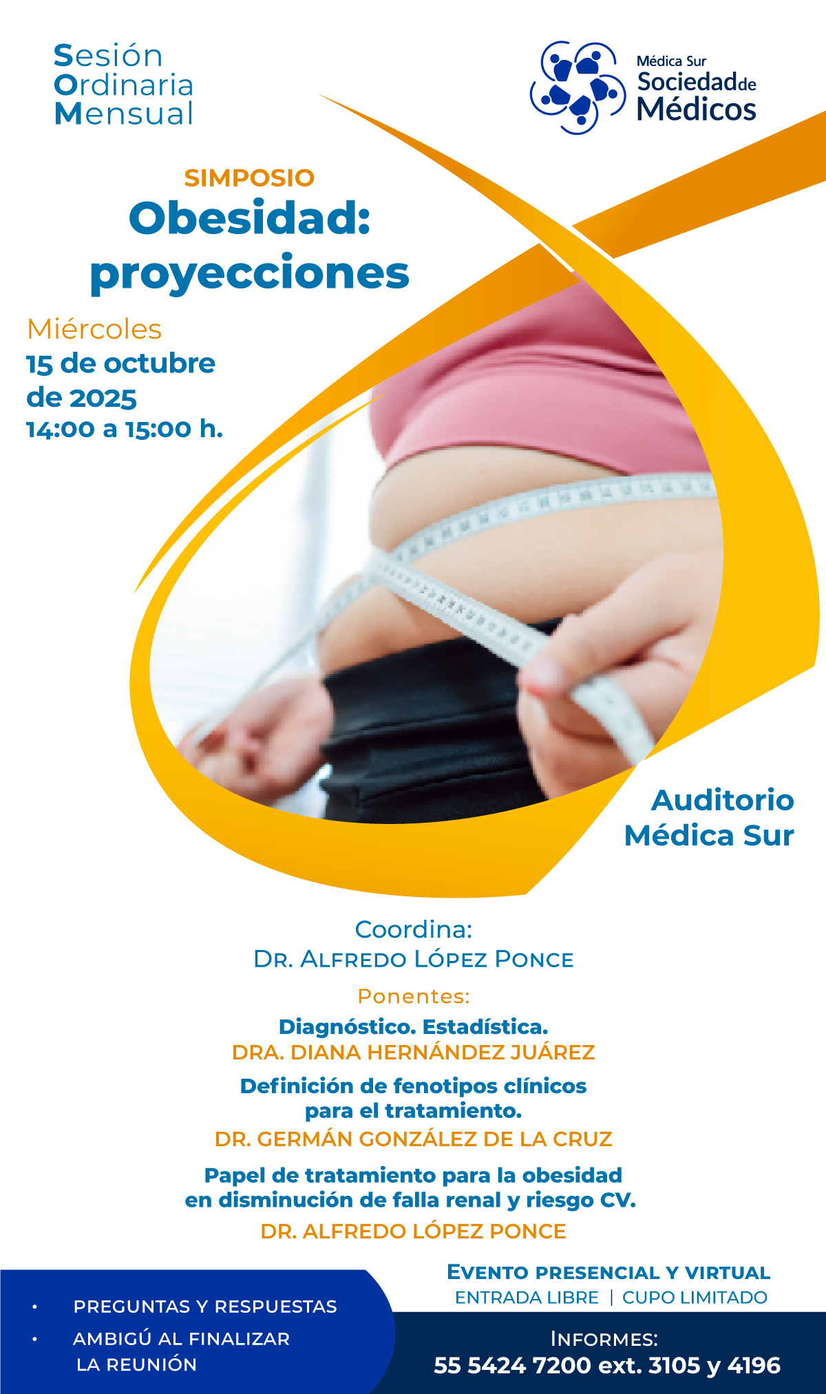 Sesi�n ordinaria mensual: Trending topics en Hepatolog�a